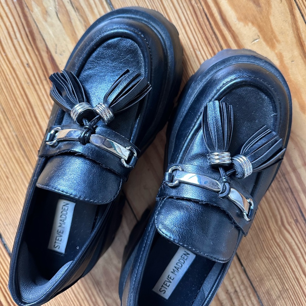 Steve Madden Chunky Platform Lug Sole Loafer
